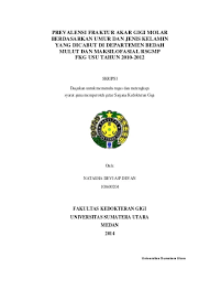 Dalam hal ini, yang termasuk dalam jenis fraktur. Top Pdf Departemen Bedah Mulut