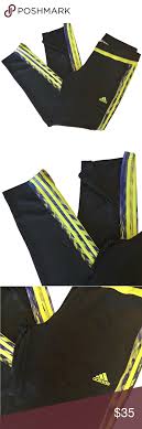 Black And Yellow Adidas Track Pants Adidas Track Pants W Zip Leg With Images Adidas Track Pants