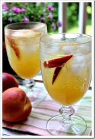 White Moscato And Peach Sangria Mexican Drinks Quick And Easy Recipe Peach Sangria Mexican Drinks Easy Sangria Recipes