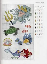 There are also some great baby afghans by companies like charles craft i prefer to start my cross stitch projects at the top of the fabric and work my way down. Cross Stitch World Crossstitch Ocean Mermaid Cross Stitch Cross Stitch Designs Cross Stitch