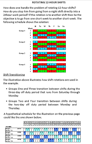 This website shows every (annual) calendar including 2021, 2022 and 2023. 12 Hour Shift Schedule Template Sample