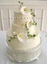 Calla lily wedding cake, Calla lily cake, Lily cake