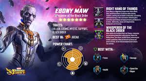 You can make use of your other four teams so that you need only worry about 16 characters. Marvel Strike Force Hear Me And Rejoice The Legendary Ebony Maw Has Joined The Marvel Strike Force Recruit The Black Order S Psychic Controller In The Black Ebony Event Now Marvel