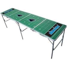 Carolina Panthers Beer Pong Table 2ft X 8ft Foldable Nfl Football Field Table Losangelesrams Tailgate Table Beer Pong Tables Ping Pong Table