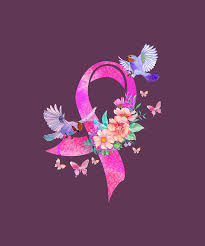 Breast cancer related icon on background for graphic and web design. Hummingbird Flower Pink Ribbon Breast Cancer Awareness Digital Art By Felix