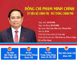 Ý kiến bạn đọc (0). Infographic Chan Dung Tan Thá»§ TÆ°á»›ng Chinh Phá»§ Pháº¡m Minh Chinh