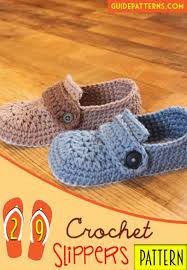 I could not download patterns after clicking on picture. 29 Crochet Slippers Pattern Guide Patterns