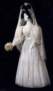 Pin By Nola Thompson On Historical Fashion Wedding Dresses Vintage Wedding Gowns Vintage Historical Dresses