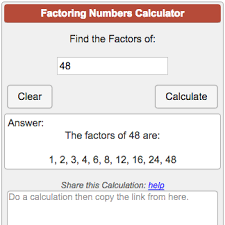 Factoring Calculator