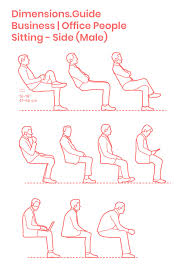 Office Business People Sitting Side Male People Sitting Posture Drawing Human Dimension (turns chair around and sits) you're trying to describe edgy backwards chair instead of sitting normally in the chair, the sitter will turn the chair around and place legs on either side of the chair, typically using the back of the chair. male people sitting posture drawing