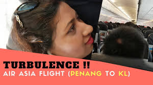 Comfy seats with enough leg room and good air con. Turbulence Air Asia Flight Penang To Kl Malaysia Blog Youtube