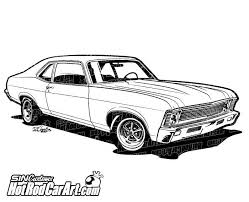 Black And White Camaro Clipart 1969 Chevrolet Nova Muscle Car Clip Art Classic Chevy Trucks Vintage Trucks Classic Trucks