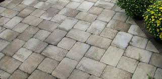 Roll a wet look sealant on parts of your paver to get a lighter shade of gray and glossier look. How To Install Pavers Over A Concrete Patio Without Mortar Today S Homeowner