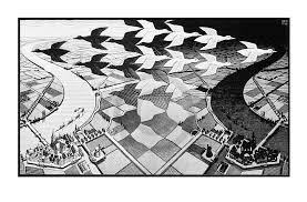 The escher family moved around holland, settling in arnhem in 1903 and in oosterbeek in 1917. Tag Und Nacht Ese 07 M C Escher Als Kunstdruck Oder Handgemaltes Gemalde