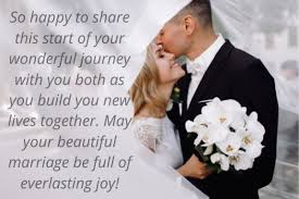 You are a wonderful couple, perfect for each other. 60 Wedding Wishes For Friend Marriage Quotes Messages For Best Friend