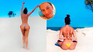 How much of samantha schmütz's work have you seen? Cenapop Leticia Lima Causa Alvoroco Ao Posar Nua Em Praia No Uruguai Aqui So Pego Praia Assim