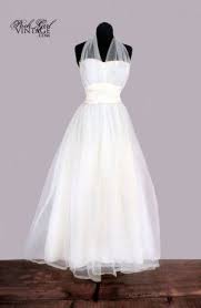 1950s Marilyn Monroe Style Halter Wedding Dress Gown Halter Wedding Dress Wedding Dresses Vintage Wedding Gowns Vintage