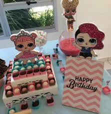 Lol Surprise Dolls Candy Table Setting Birthday Surprise Party Lol Dolls 6th Birthday Parties