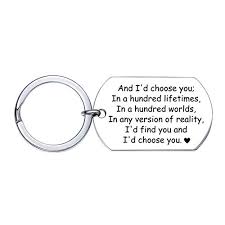 You want to find something he'll really love, but you also want your present to be. Boyfriend Xgakwd Anniversary Gifts For Men Husband Key Chain Gifts From Wife Birthday Wedding Gifts For Men Engraved Keychain With Romantic Quotes Men Accessories Brilliantpala Org