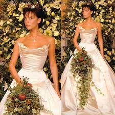 The Most Lavish Wedding Dresses Ever Page 8 Of 20 Romancegoals Victoria Beckham Wedding Dress Victoria Beckham Wedding Beautiful Dresses