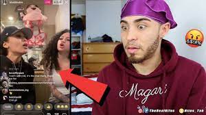1.3k viewscomments off on coi leray shows drake big love in chrome hearts gear. Bhad Bhabie Coi Leray Argue On Ig Live Gets Heated Reaction Youtube