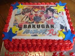 Bakugan Cake Birthday Birthdays Bday Party