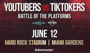 We've seen youtubers face off in the ring before, but this showdown pits them against tiktokers in an here's how you can follow the main event and our very own watchalong. 75buoj Mbam6pm