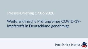 Um die forschung nach einem impfstoff gegen corona* zu unterstützen, beteiligt sich der bund am tübinger unternehmen curevac. Paul Ehrlich Institut Videos Audios And Infographics