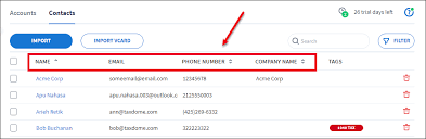 Crm Contactpersonenlijst Basis Bewerken Exporteren Zoeken Verwijderen Taxdome Helpcentrum