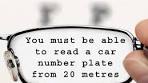 If you need to wear glasses or contact lenses to meet the ...