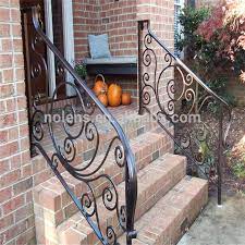 Aluminum railings aluminum porch railing is maintenance free and can be attached to wood or metal. Customized Tube Grill Wrought Iron Railing Panels Designs For Front Porch Buy High Quality Porch Iron Railing Handrail For Porch Steps Front Porch Railings Product On Alibaba Com