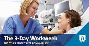 Nurse managers with advanced certifications must also complete a required number of continuing professional education (cpe. The 3 Day Workweek 8 Other Benefits Of Being A Nurse Rasmussen University