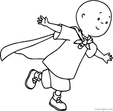 The show was first telecast on the canadian kid's channel teletoon in 1998, making its us debut … Superhero Caillou Coloring Page Coloringall
