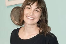 Bri Warner Hanging up Maine Pie Line Apron, Walking Out