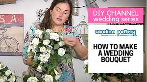 15 cascading wedding bouquets for every style. Diy Wedding Bouquet Tutorial Carolina Pottery Youtube