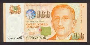 Singapore 100 Dollars Coins Banknotes Pictures Bank Notes Banknotes Money Dollar Banknote