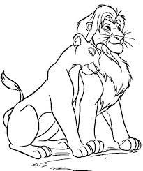 Sarabi mufasa lion king coloring pages. Lion King Love Coloring Pages Novocom Top
