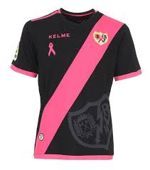 Tiene el nombre de michel y el número 8. Rayo Vallecano 2016 17 Auswarts Trikot