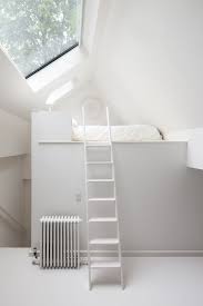 Decoration Interieure Chambre Mezzanine Blanc Pur White Moderne Contemporain Design Idee Inspir Kleine Ruimtes Slaapkamerdesigns Huisdesign