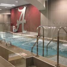 On a football friday night so all of the cars are coming in. Alabama S Locker Room Waterfall There Sure Is A Photo Of It Now Sbnation Com