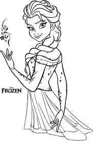 Beautiful Elsa Coloring Pages Wecoloringpage Elsa Coloring Pages Frozen Coloring Pages Elsa Coloring