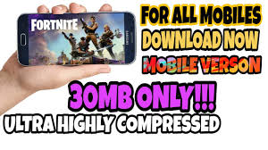 Download last version fortnite apk + obb data for android with direct link. Fortnite Battle Royal In 30mb Only Ultra Highly Compressed Youtube