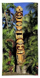 He was married to bonita cooper and helen norris. Hawaiian Totem Pole In Maui Hawaii Beach Towel For Sale By Stocktrek Images