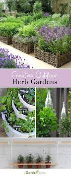 Creative Outdoor Herb Garden Ideas The Garden Glove Outdoor Herb Garden Herb Garden Planter Vertical Herb Garden
