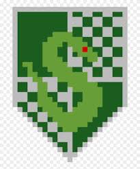 I love these harry potter house signs. Slytherin Pixel Art Harry Potter Slytherin Clipart 1447619 Pikpng