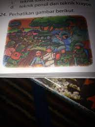 Adalah teknik menggambar dengan cara menggosok sehingga menimbulkan kesan gelap terang atau tebal tipis. Gambar Cerita Dengan Teknik Kering Menggunakan Gambar Wallpaper Foto