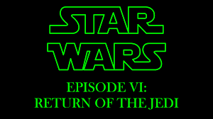 Star wars return of the jedi free vector icons pack in svg, png format free to download. Star Wars Episode Vi Return Of The Jedi Title Logo By Thereuplord On Deviantart