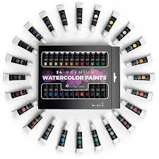 7 99 Amazon Com Castle Art Supplies Watercolor Paint Set For Professionals Or Kids 24 Concentrated And Vivid Oil Paint Set Watercolor Paint Set Castle Art