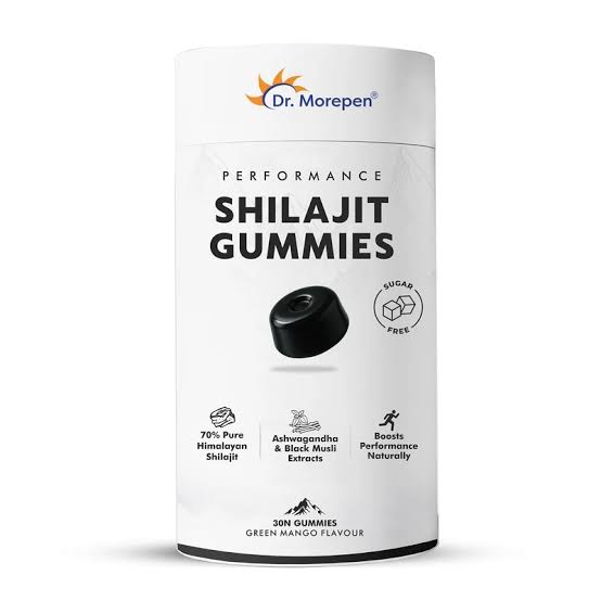 Dr. Morepen Shilajit Gummies - Green Mango, 30 Gummies
