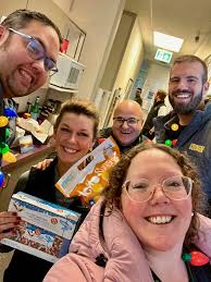 Spent some time spreading Christmas cheer with Cori, Tim, and Ron,  delivering treats to our various City departments! 🎄🎅🏼 Such a fun way to  say thanks to the incredible teams who keep